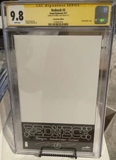 IMAGE/SKYBOUND REDNECK #3 CONVENTION EDITION CGC 9.8 SS DONNY CATES RARE VARIANT