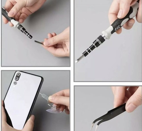 Cell Mobile Phone Screen LCD Opening Repair Tools Kit Screwdriver Set For iPhone - Picture 47 of 51