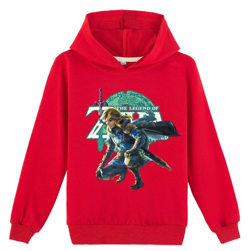 Kids Zelda the movie Sweatshirt Hoodie Pullover Top T-shirt Jumper Xmas Gift - Picture 11 of 16