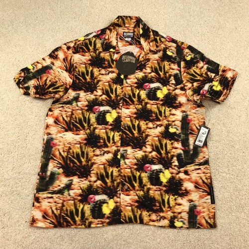Billionaire Boys Club Dust Storm Short Sleeve Woven Shirt Mens XL Button Down