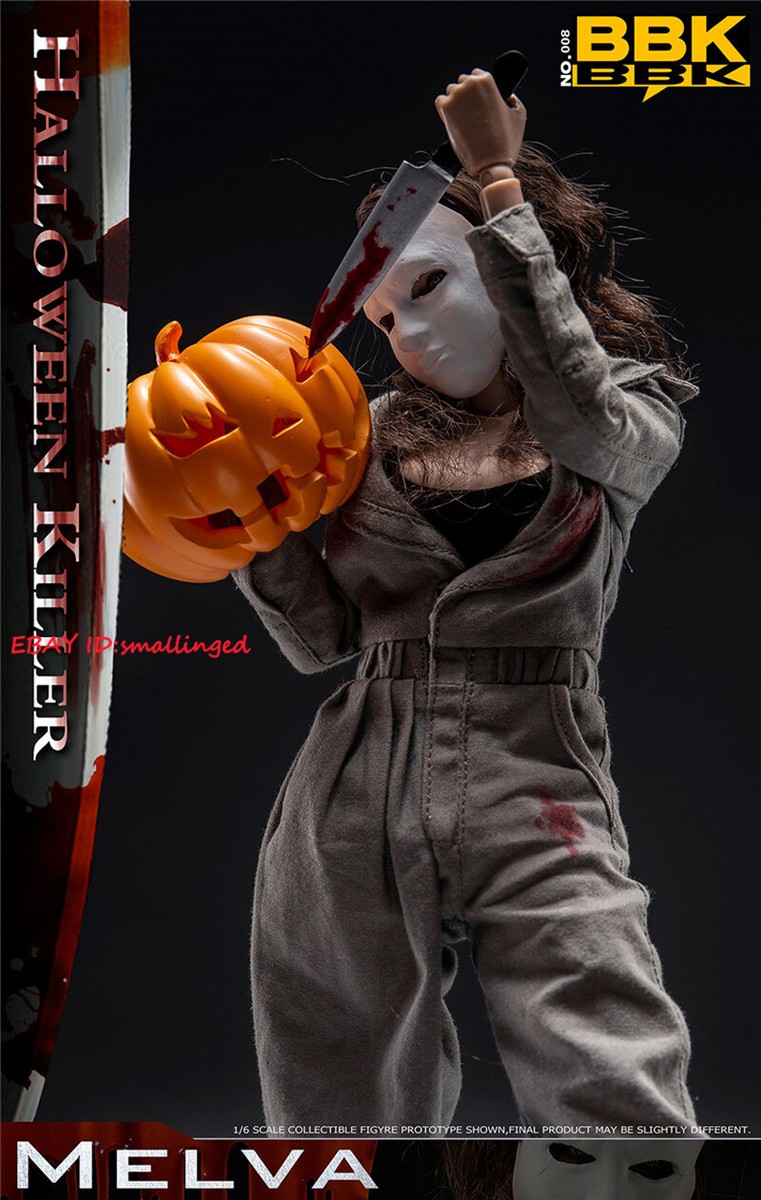 BBK 1/6 HALLOWEEN KILLER MELVA フィギュア 箱付 BBK BBK008 Halloween Female Killer Melva 1/6 Action Figure | eBay