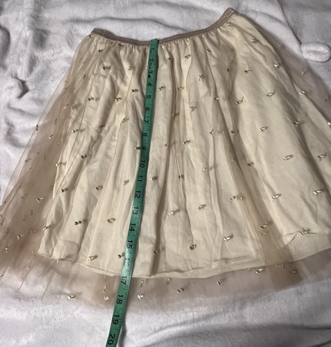 ZARA Kids Girl's Gold Skirt Size 13/14 - Picture 4 of 8