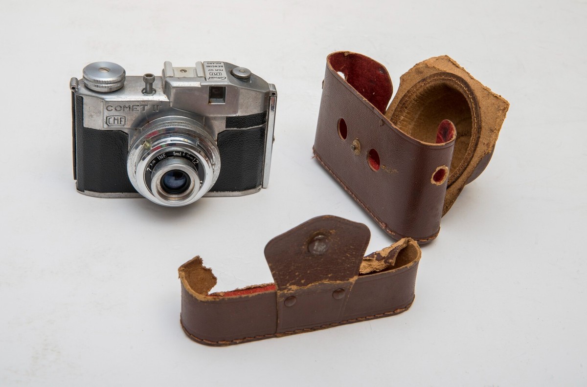 Comet II C.M.F. Bencini Milano Film Camera Made in Italy in 1950's