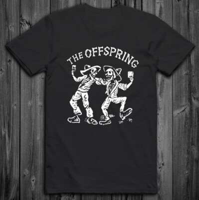 THE OFFSPRING Skulls T-Shirt Alternative Skate Punk Rock Band Concert S-6XL Tee