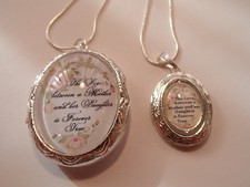 PASTEL ROSE THE LOVE BETWEEN A MOTHER AND DAUGHTER MATCHING LOCKETS