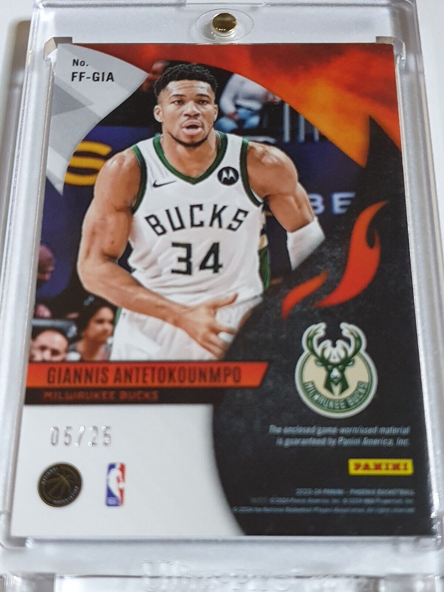 2023 Panini Phoenix Giannis Antetokounmpo #PATCH BLUE /25 Game