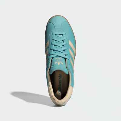 New Adidas Gazelle 85 Shoes - Easy Mint/ Crystal Sand/ Gum (IE3435