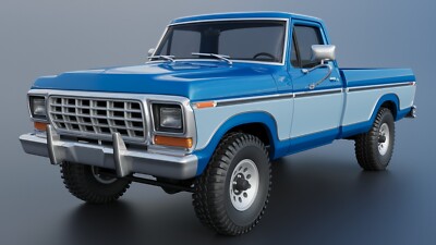 1979 Ford F150 Pickup Model Kit - 1/24 - 3D Printed | eBay