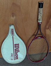 Wilson PRO 95 4 1/4" TENNIS RACKET CASE High Beam BETA GEL Vintage Aerodynamic