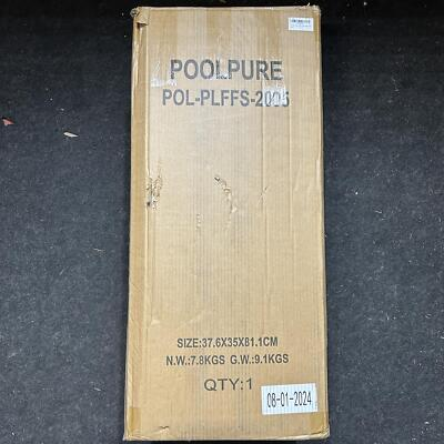 #ad POOLPURE FS 2005 60 Sq Ft DE Grid Pool Filter Set 30quot; High $123.50