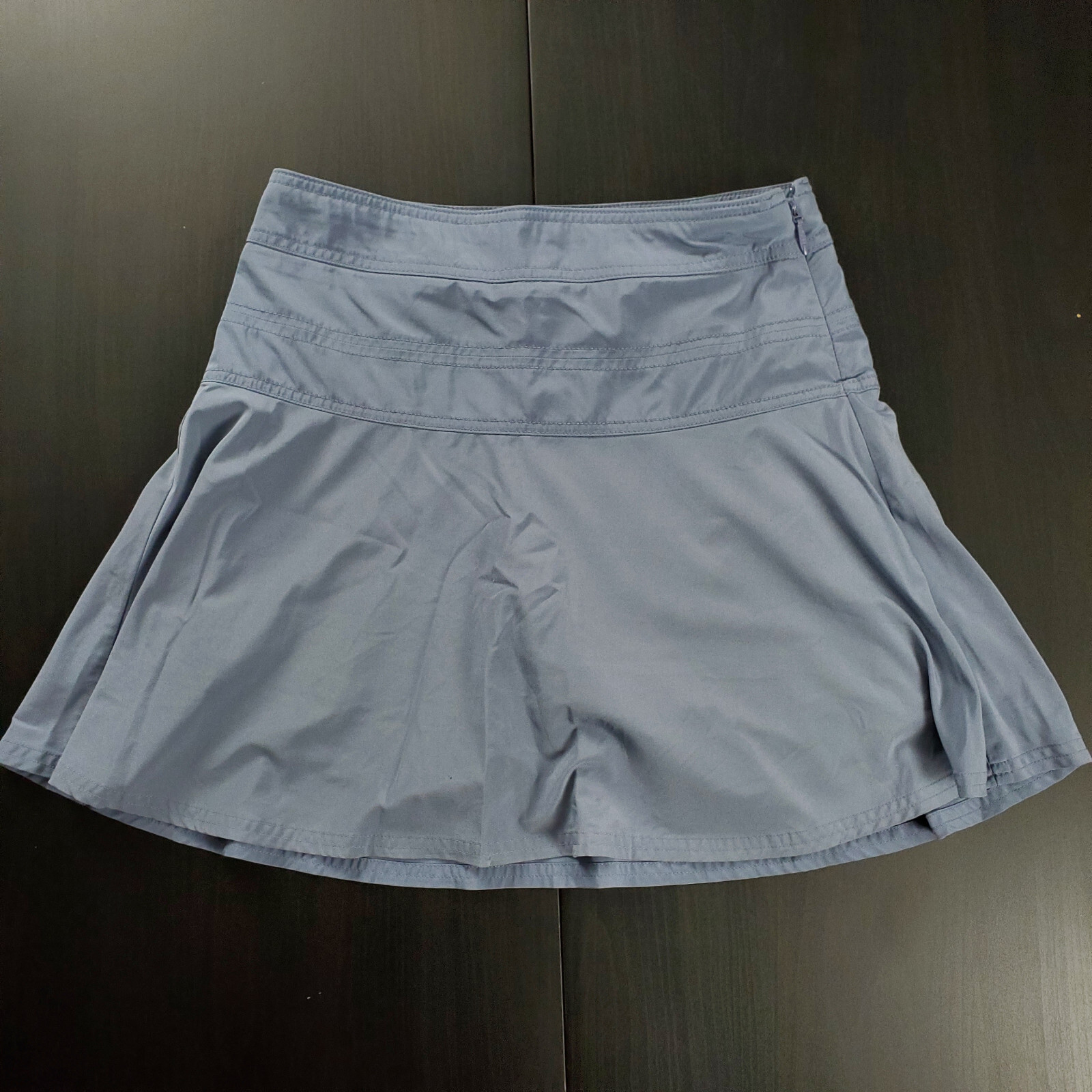 Athleta Size 2 Performance Stretch Skort Blue-Gra… - image 11