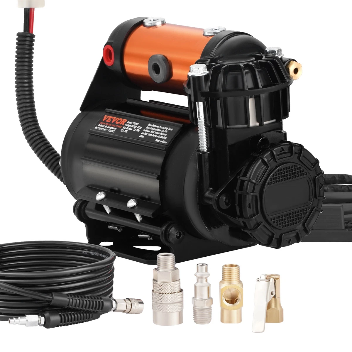 VEVOR On Board 12V Air Compressor 150PSI 3.5CFM Portable Offroad Tire Inflator