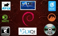 Debian 11 Bullseye Linux 32bit + 64bit LIVE DVD  KDE LXDE MATE GNOME XFCE LXQT 