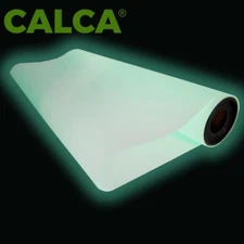 CALCA DTF Luminous Film Roll Cold Peel Film Glow in the Dark 11.8in x 32.8ft