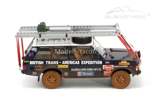 Almost Real 1:18 Land Rover Range Rover rusty 868K UK USA Cross Race Model Car - Picture 12 of 13