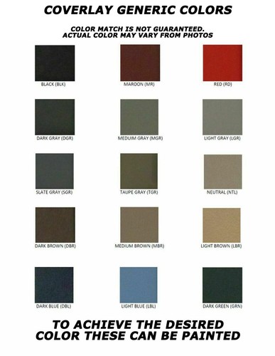Coverlay 12-108CF Green For Ford Bronco Front Left Right Interior Kit - Bild 6 von 6