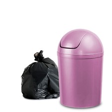 HOME CENTRE Plastic Waste Bin Swing Top Lid Rubbish 5-15L House Office Bathroom