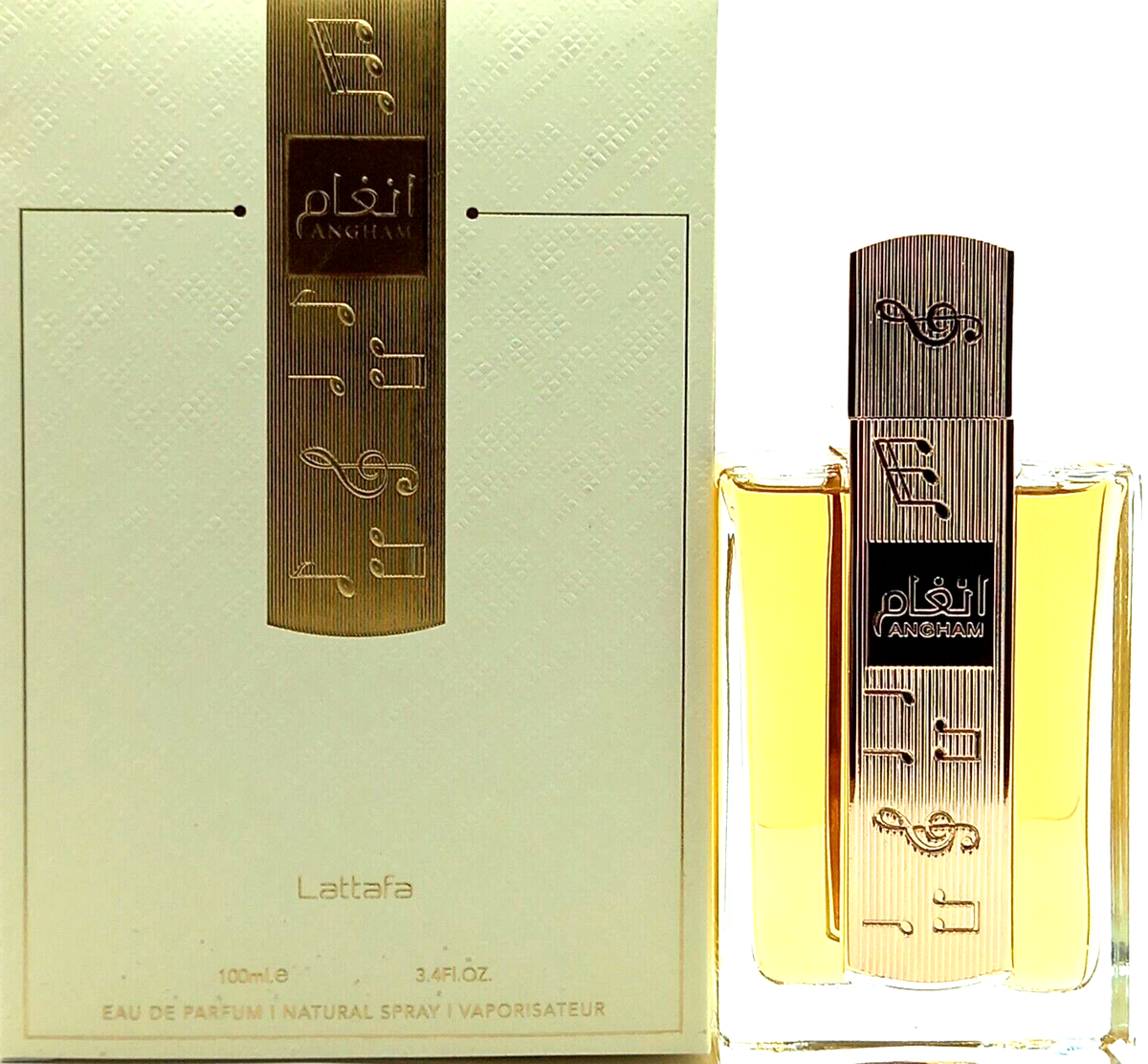 LATTAFA ANGHAM EAU DE PARFUM SPRAY UNISEX 3.4 Oz / 100 ml LATTAFA ANGHAM EAU DE PARFUM SPRAY UNISEX 3.4 Oz / 100 ml