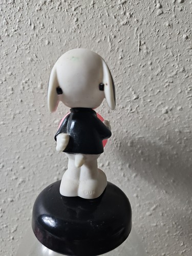 PEANUTS SNOOPY JOE COOL VINTAGE COIN OPERATED GUMBALL MACHINE METAL WITH SOUNDS - Picture 6 of 14