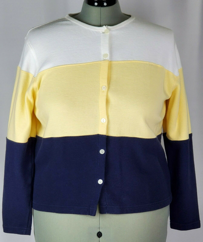 Croft \u0026 Barrow Cardigan XL Long Sleeve 