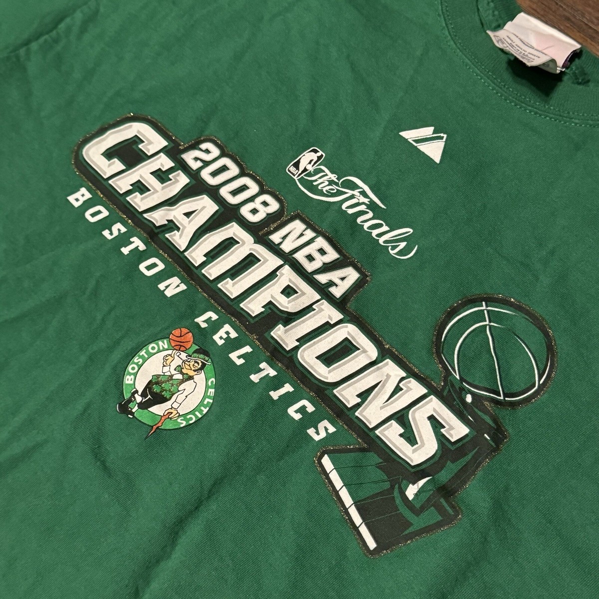 Boston Celtics 2008 NBA Finals Champions Majestic Playoff