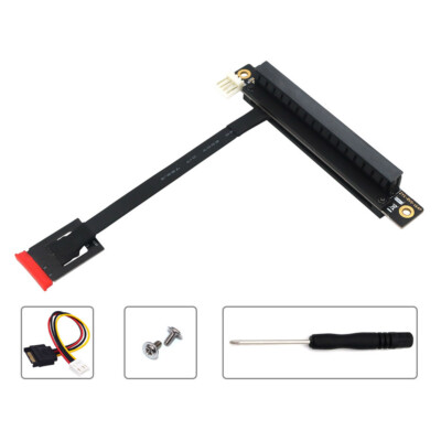 M.2 NGFF Key A-E To PCI-E 16X Adapter cable length: 25cm