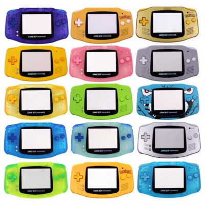 GBA Full Housing Shell Case Pack für Nintendo Gameboy Advance Include Button Sti
