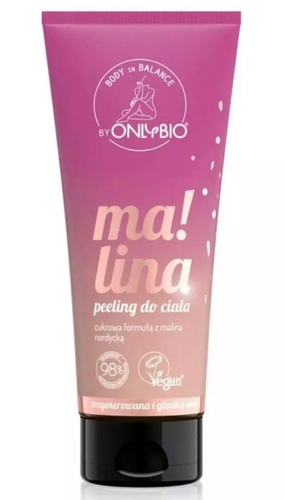 Only Bio Body in Balance peeling for the body raspberry 200 ml