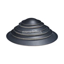 2pc 35mm-92mm Audio speaker dust cap Dust cloth cover black matte