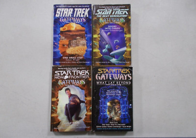 4 STAR TREK GATEWAYS # PB SMALL STEP CHAOS COLD WARS WHAT LAY BEHIND