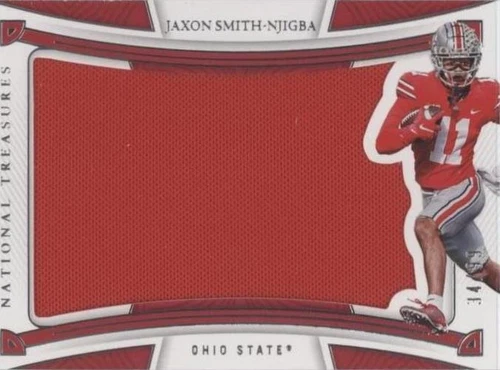 2023 Panini National Treasures Collegiate Jaxon Smith-Njigba #RS-JSN