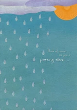 Passing Storm: Fight Cancer - Designer Greetings Support Card