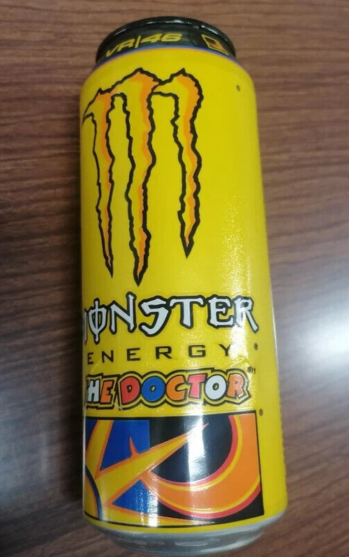 LATA TIN MONSTER CAN THE DOCTOR COLLECTION ITALY 2014 VALENTINO ROSSI 46 MOTO GP