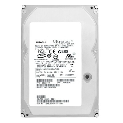 Festplatte HITACHI HUS153030VLF400 300GB FC 15000Rpm 3.5'' Zoll