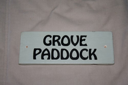 Horse Stall Stable Tack Room Nameplate Sign Plaque Personalised Rescued Upcycle - Picture 37 of 79
