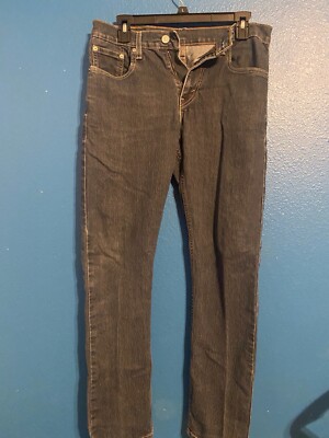 Levi's 502 ''Irregular'' Taper Stretch Fit Medium Wash Denim Jeans Men's 30x32 