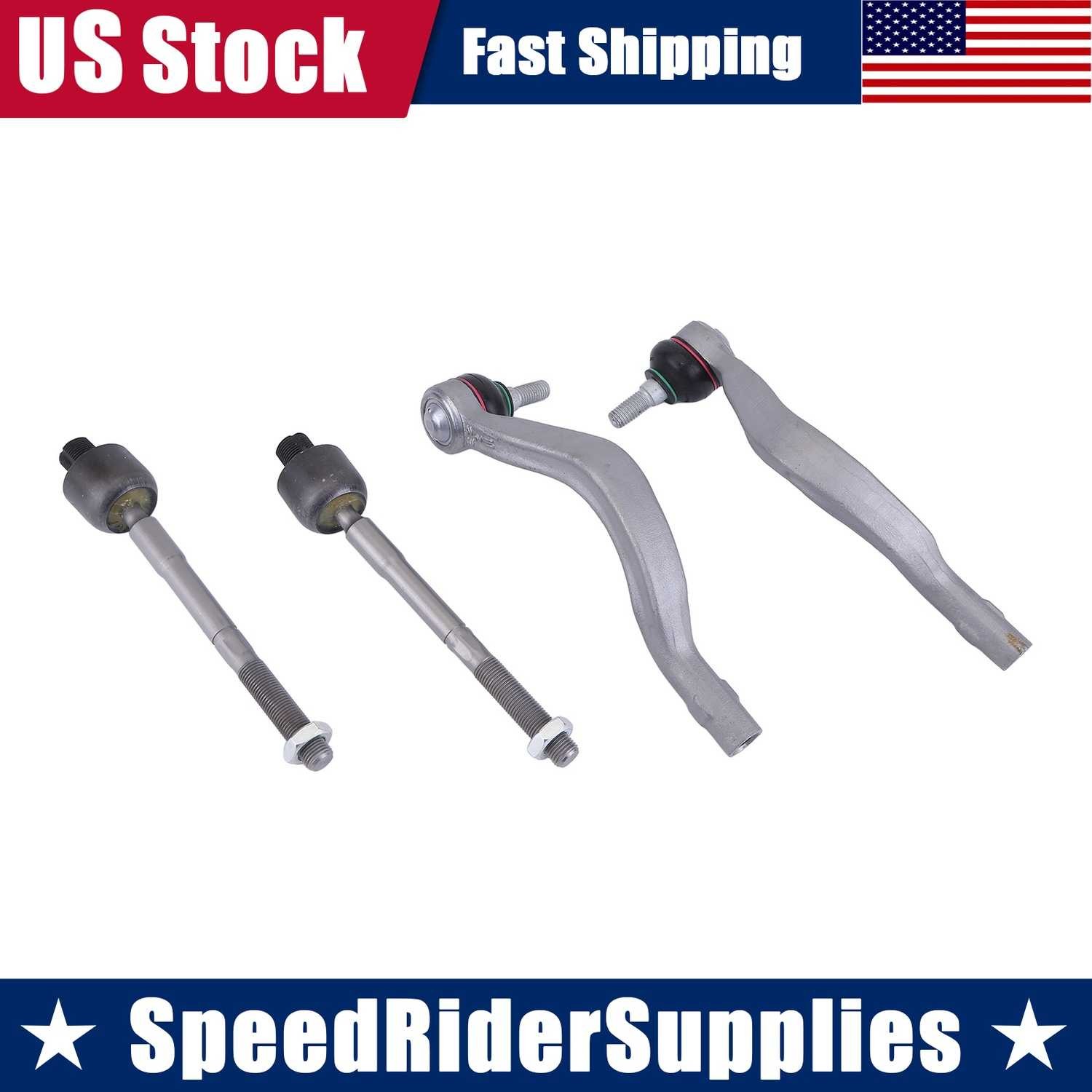 673000006 673000005 Tie Rod Ends For Maserati Ghibli Base, S, Sq4, Q4 2014-2016