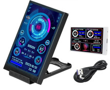 3.5" USB TYPE-C Secondary Screen IPS CPU GPU RAM Monitor Display Freely AIDA64