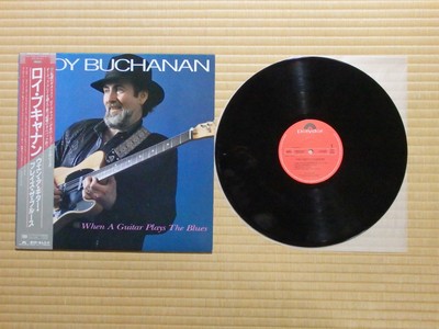 Roy Buchanan   When A Guitar Plays The Blues 28MM 0468 Japan Insert Obi NM vinyl