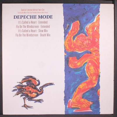 DEPECHE MODE: it's called a heart / fly on the windscreen MUTE 12'' 2x Single UK