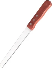 Serrated Bread Knife, 10 Inch Kitchens Knifes Saw Breads Cutter, Bagel Sourdough