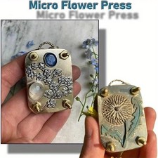 Mini Flower Press Kit DIY Plant Press Pressed Flower Preservation Craft Tool