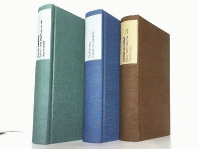 Konvolut aus 3 Büchern: 1. Reise nach Dalmatien und Montenegro. / 2. Aus der Neu