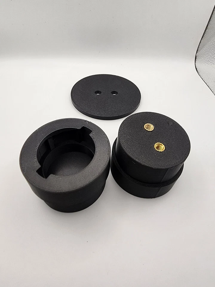 Cubierta del orificio del tanque de gasolina se adapta a la tapa de gasolina original y al ojal hecho para Chevy C10 1967-1972 Foto 3 de 4