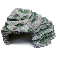 Large Reptile Hide Shale Scape Step Ledge, Reptile Cave Hideout, Bearded Drag...