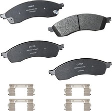 Bendix Premium SBC2427 Ceramic Front Brake Pads for Ford Edge 2024-2021, Lincoln