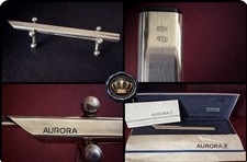 AURORA penna sfera Thesi ARGENTO 925 scrive scatola design Zanuso