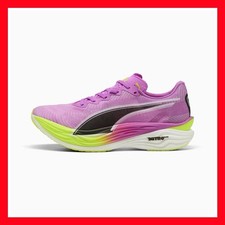 Puma Deviate Nitro Elite 3 Running White Purple Sneakers 309809-04 Men's Size 8
