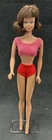 Vtg Mattel Barbie MIDGE 1963 Straight Leg #860 Brunette Doll * Original Swimsuit