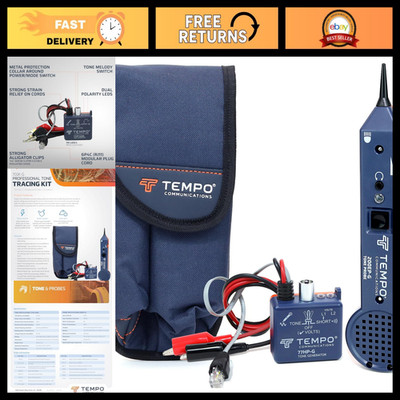 Wire Tracer Kit - Electrical Tone Generator & Probe, Cable Toner Tool for Testin